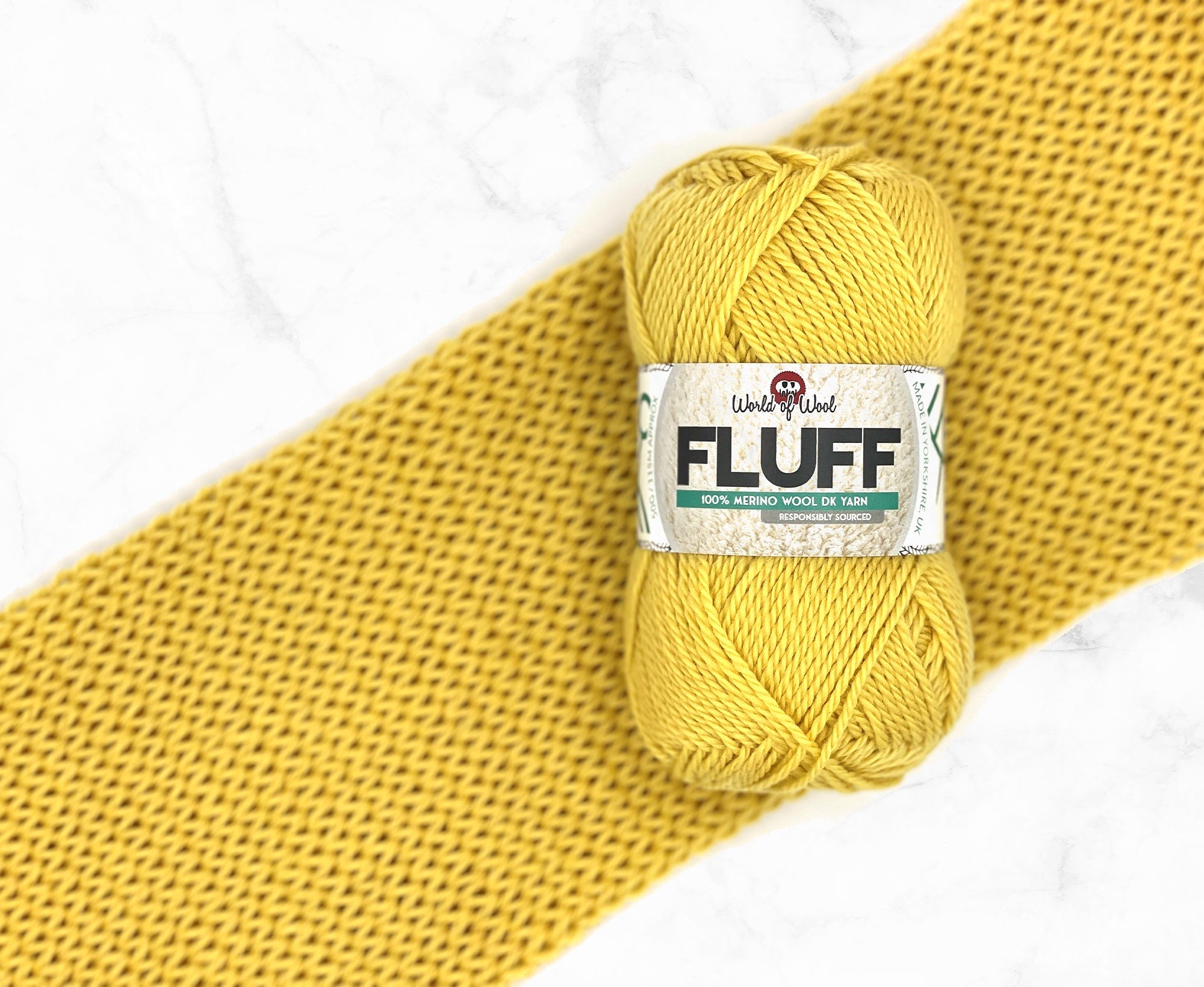 Egg Nog Fluff Merino DK Yarn