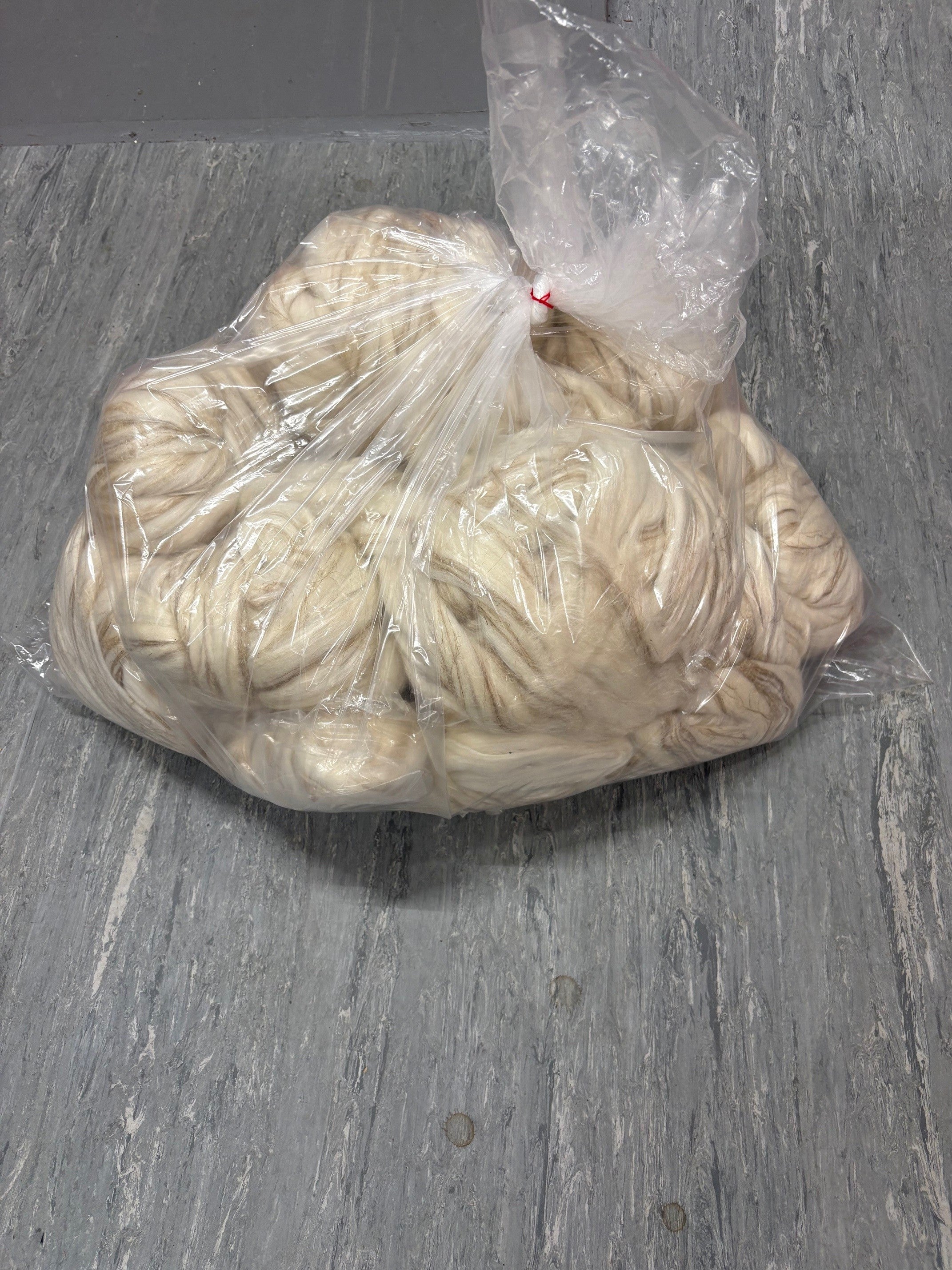 23mic 64's Merino / Tussah Silk / Natural Flax/Linen Top Blend (5kg)