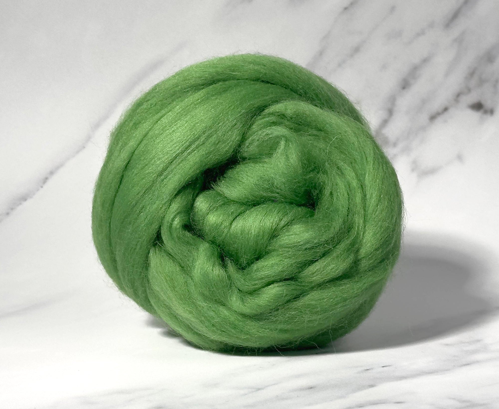 Blue Faced Leicester Grass Green Dyed Wool World Of Wool