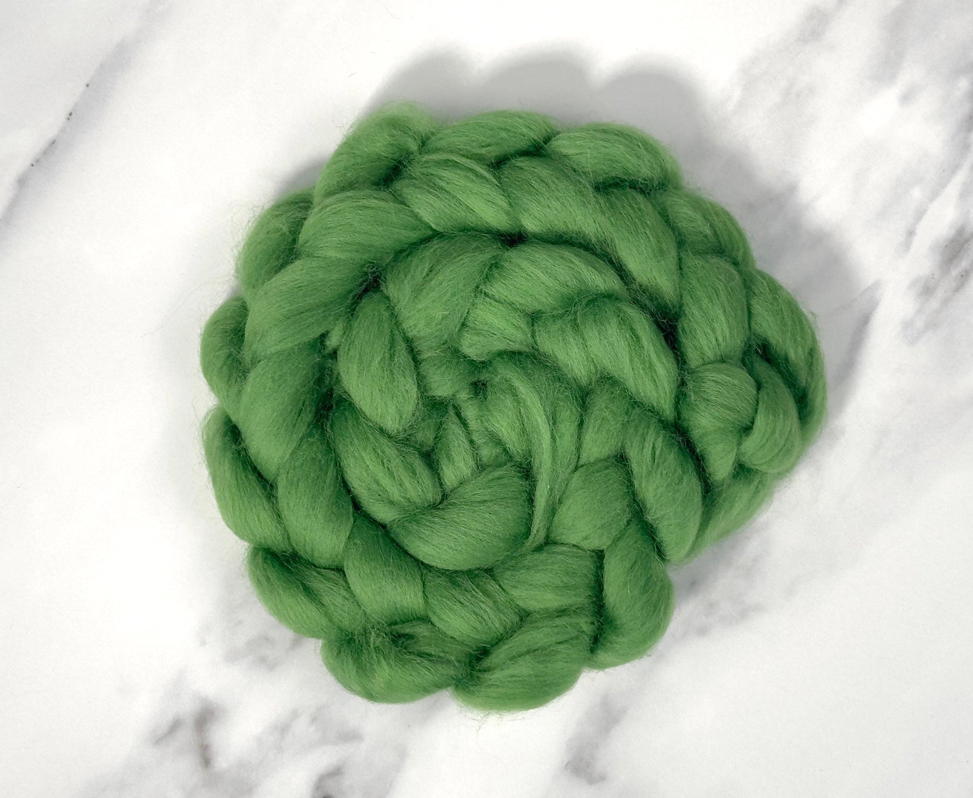 Blue Faced Leicester Grass Green Dyed Wool World Of Wool