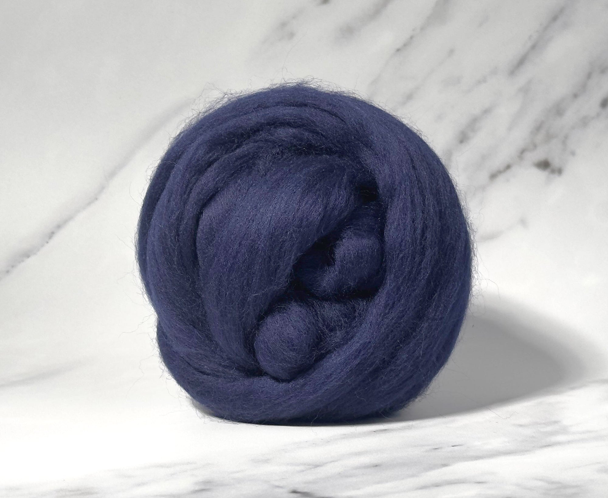 Blue Faced Leicester Tanzanite Blue Dyed Wool World Of Wool