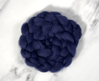 Blue Faced Leicester Tanzanite Blue Dyed Wool World Of Wool