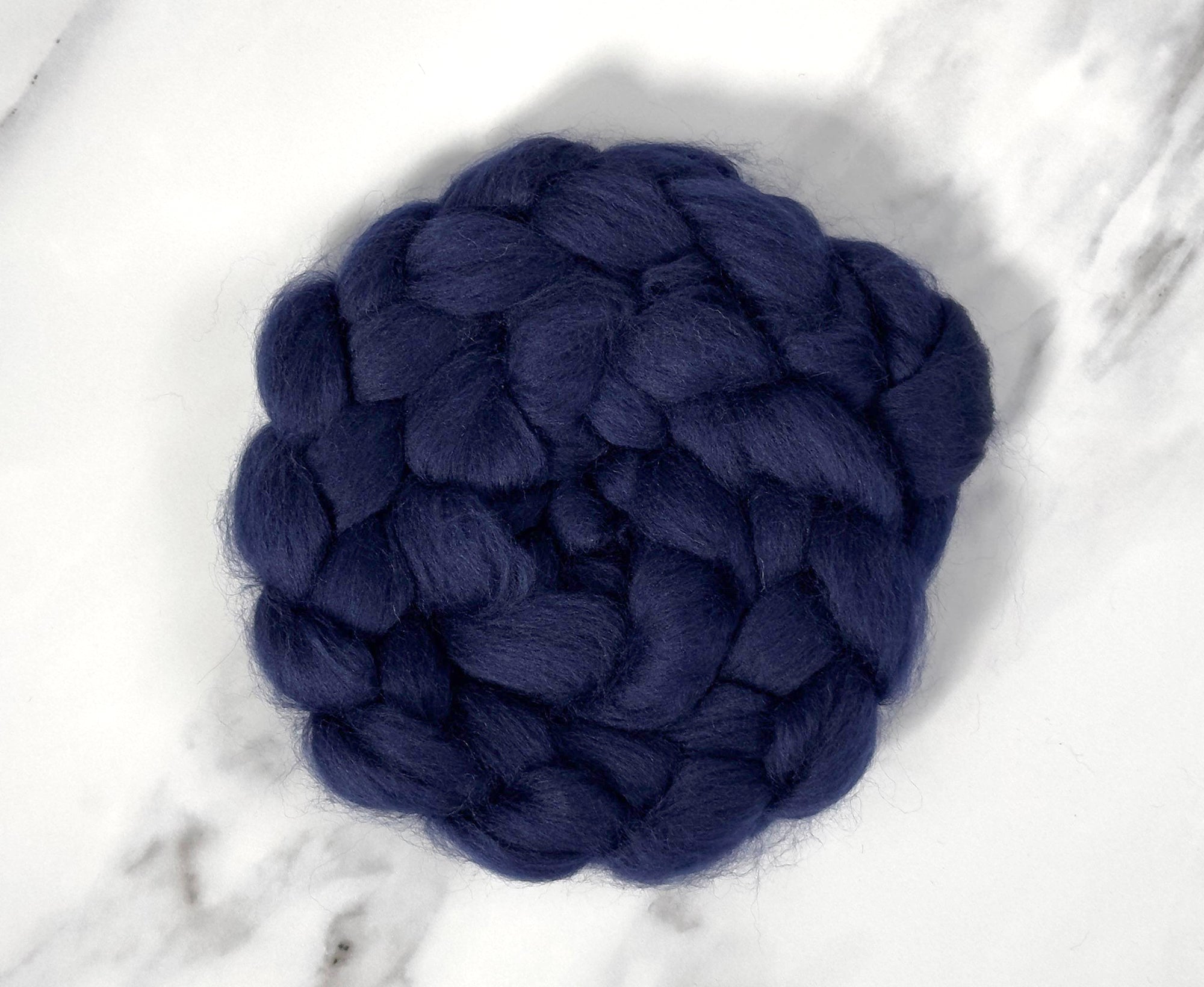 Blue Faced Leicester Tanzanite Blue Dyed Wool World Of Wool