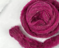 Tickled Pink British Sliver Carded Wool World Of Wool