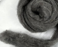British Summer Grey British Sliver Carded Wool World Of Wool