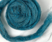 Riverboat Blue British Sliver Carded Wool World Of Wool