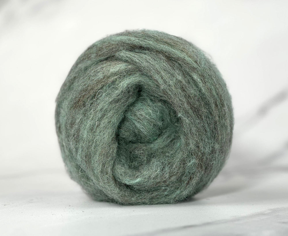 Devon Coast Blue British Sliver Carded Wool World Of Wool
