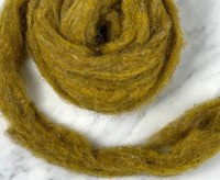 Wheat Yellow British Sliver Carded Wool World Of Wool
