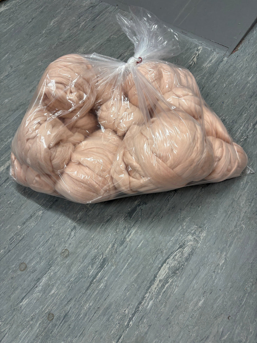 100% Dyed Corriedale Creamy Pink (5kg)