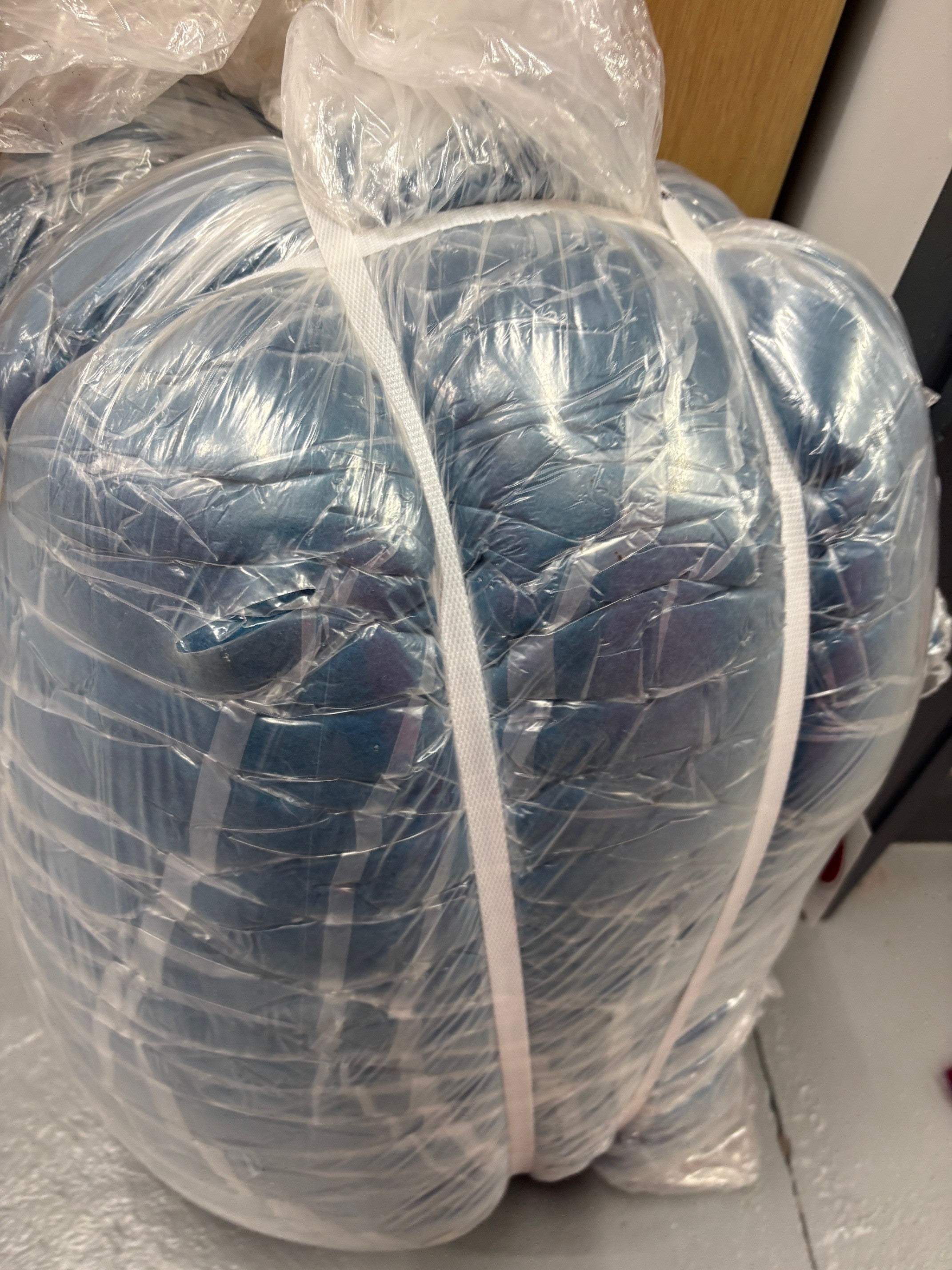 Carded Wool Sliver Dragon Egg Blue (5.5kg)