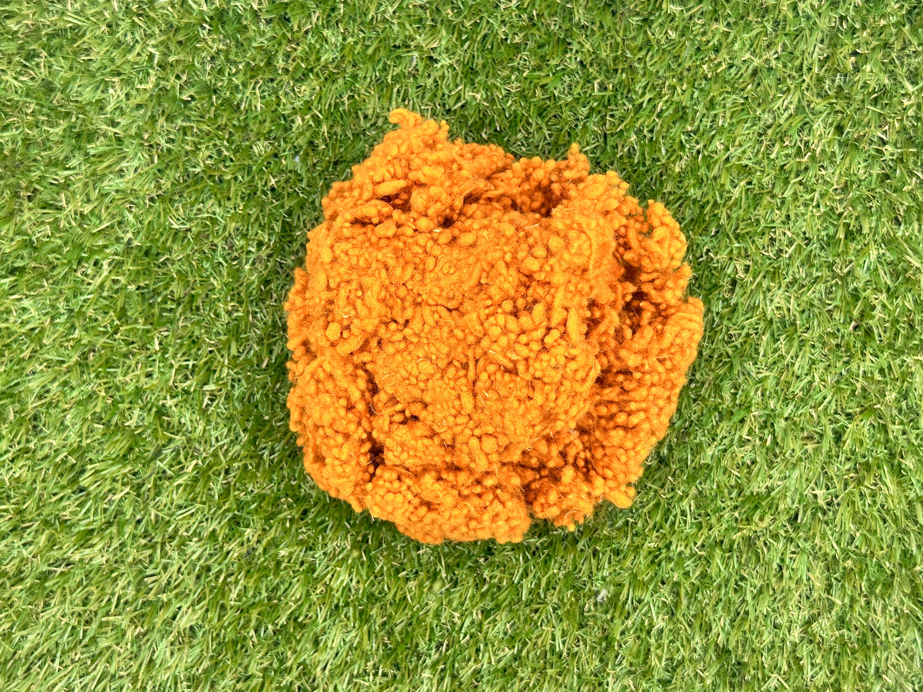 Wool Nepps Soft Orange