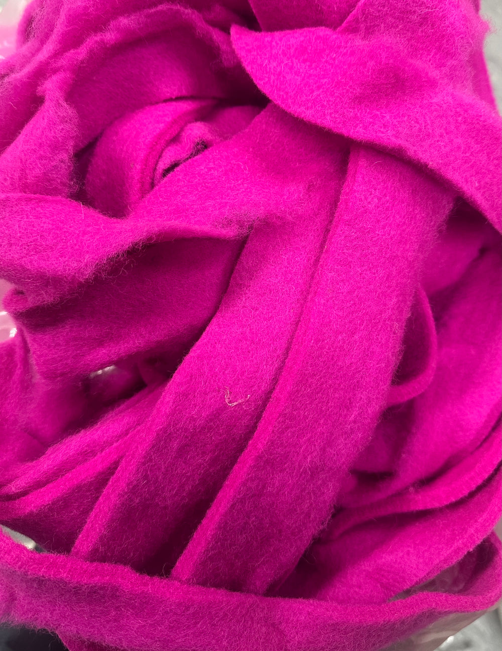 Corriedale Thick Felt Trimmings Pink 5kg