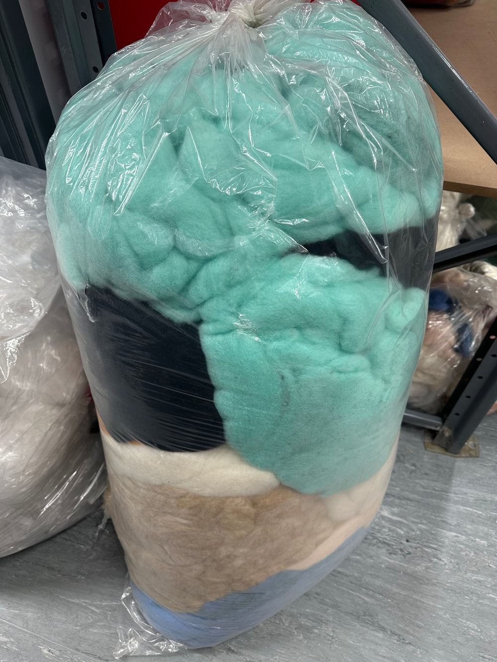 Carded Wool Mill Ends 5kg