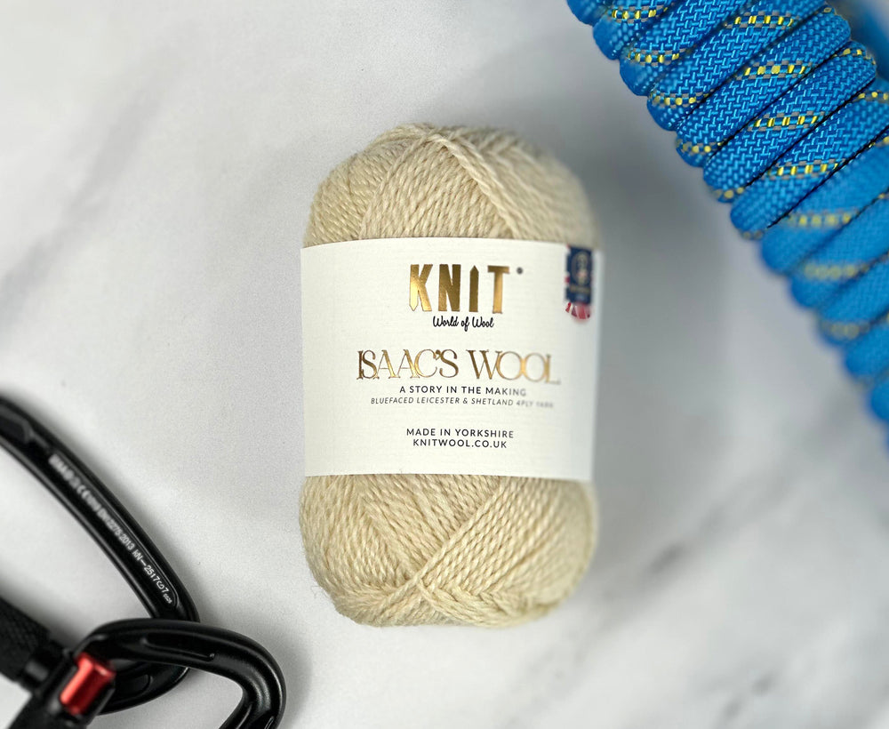 Bonehill White Isaac's Wool 4 Ply Yarn