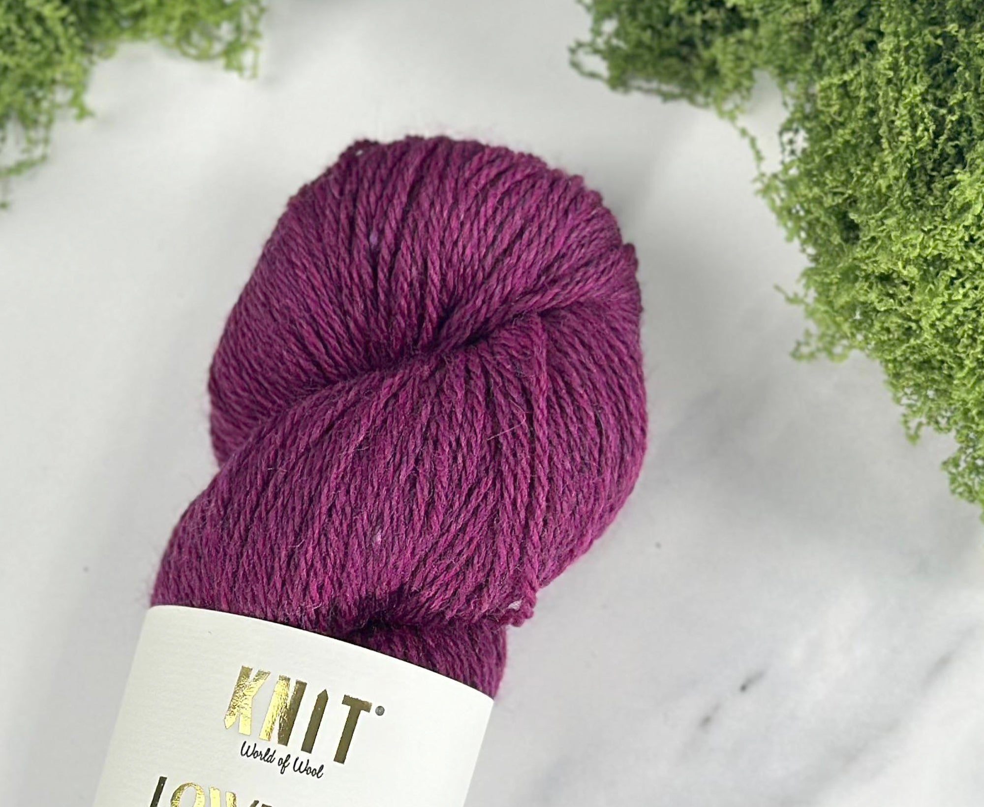 Sloe Gin Purple Lowland DK Yarn