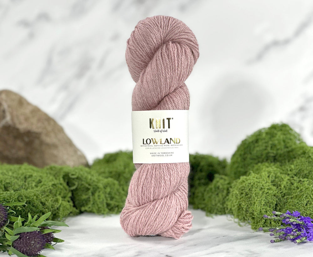 Rosebay Pink Lowland DK Yarn