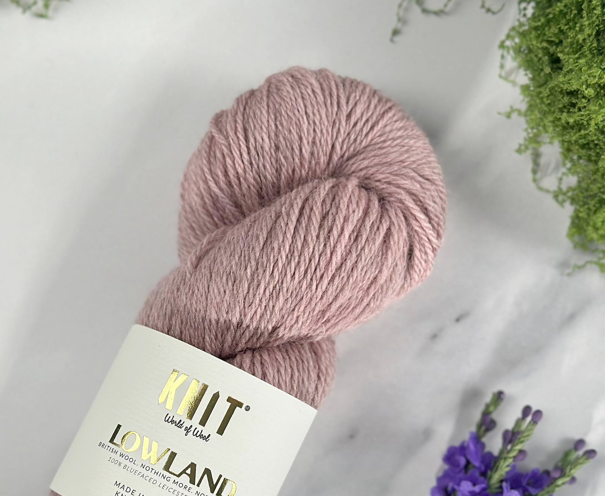 Rosebay Pink Lowland DK Yarn