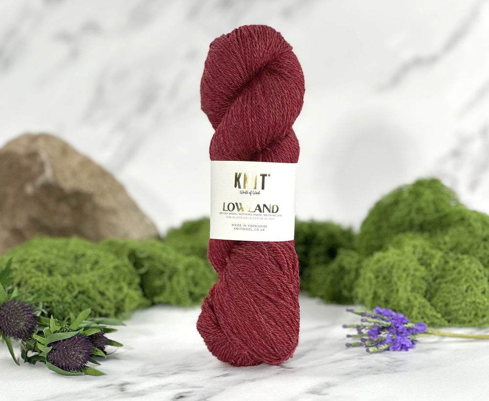 Poinsetta Red Lowland DK Yarn