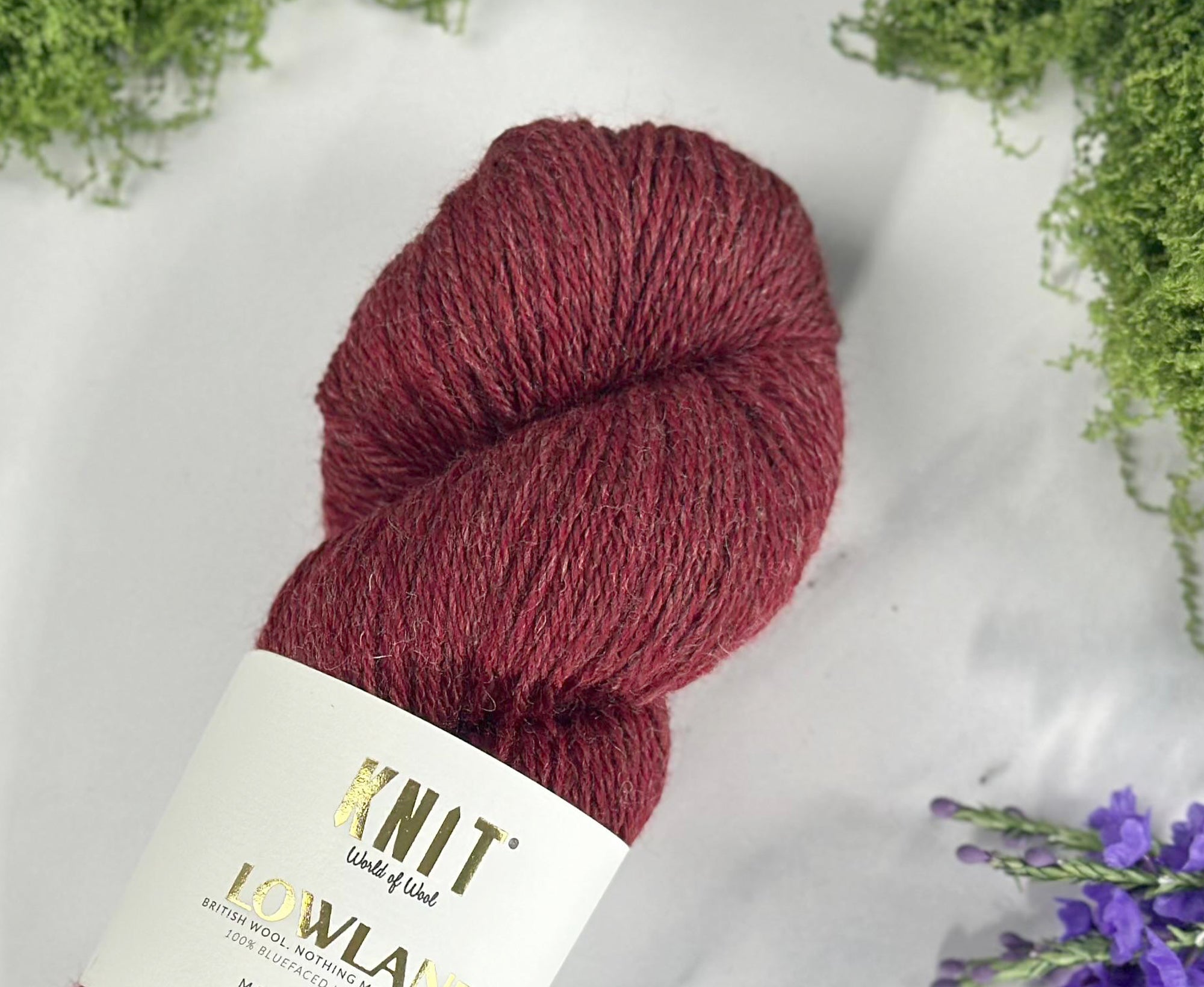 Poinsetta Red Lowland DK Yarn