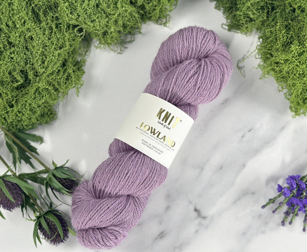 Thistle Purple Lowland DK Yarn