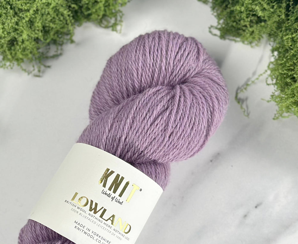Thistle Purple Lowland DK Yarn