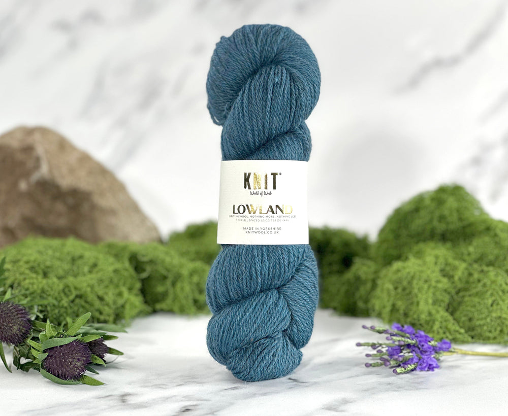 Riverbend Blue Lowland DK Yarn