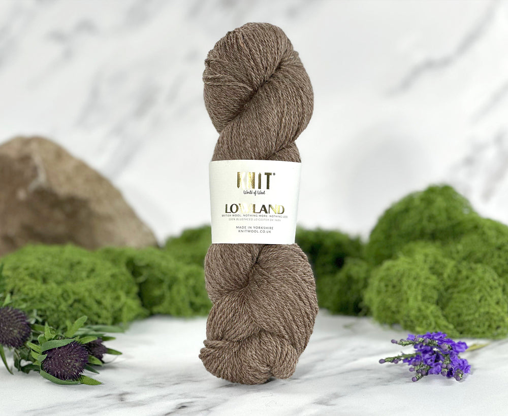 Acorn Brown Lowland DK Yarn