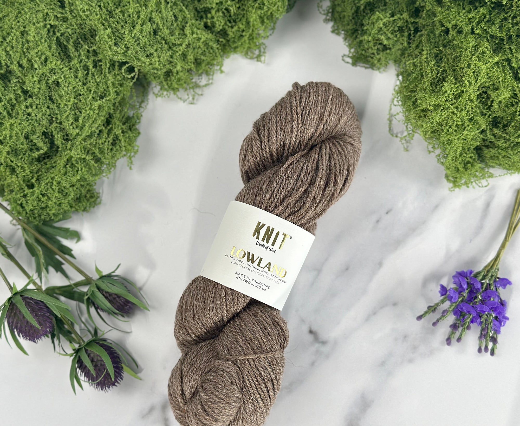 Alder Bark Brown Lowland DK Yarn