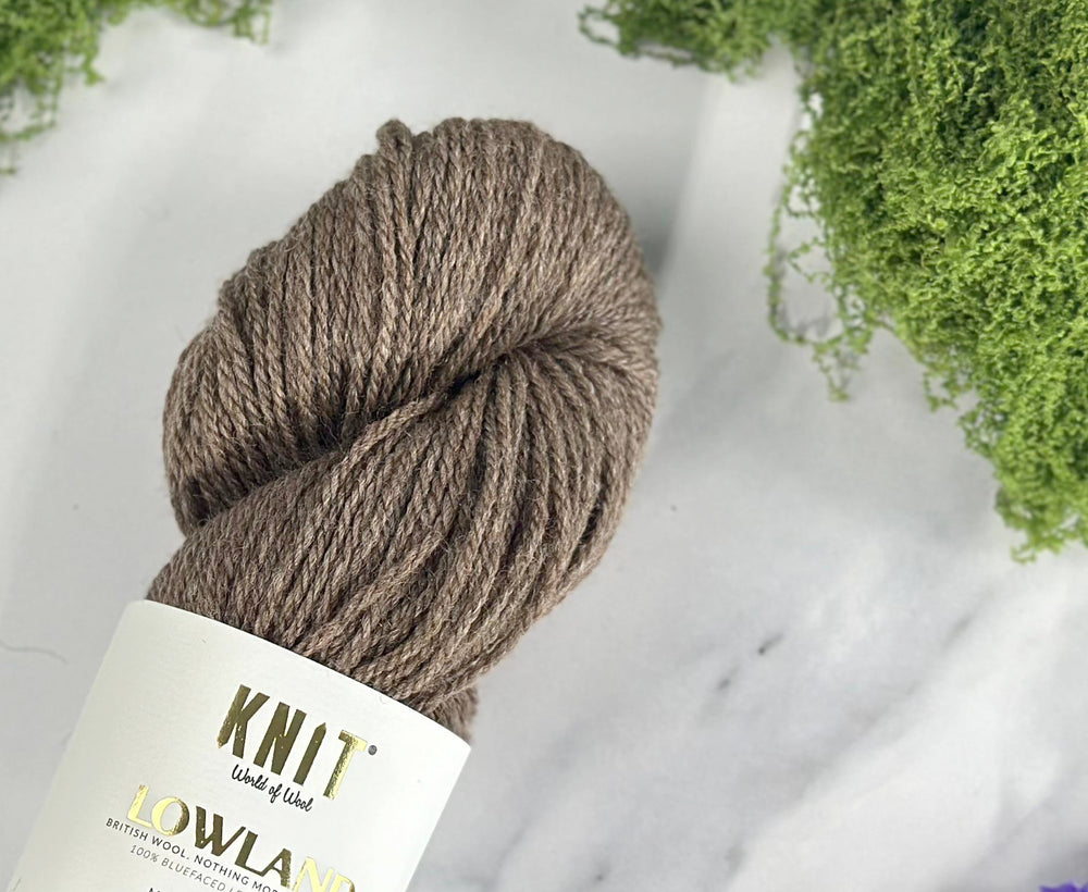 Alder Bark Brown Lowland DK Yarn