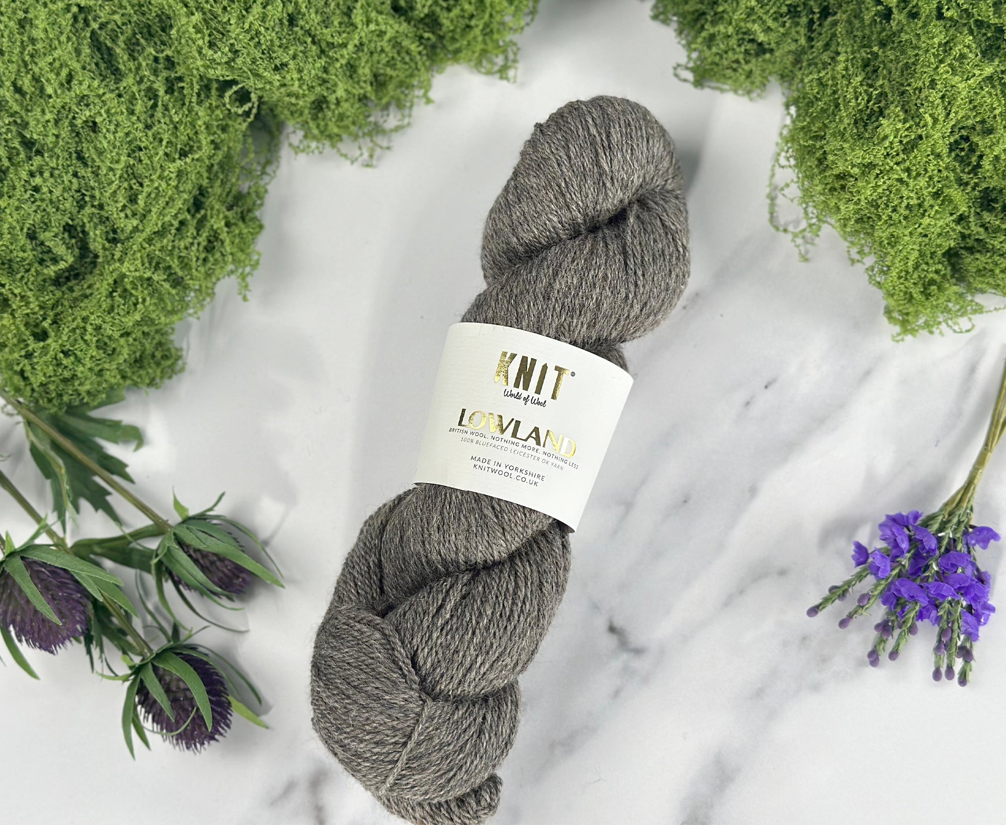 Dry Stone Wall Grey Lowland DK Yarn