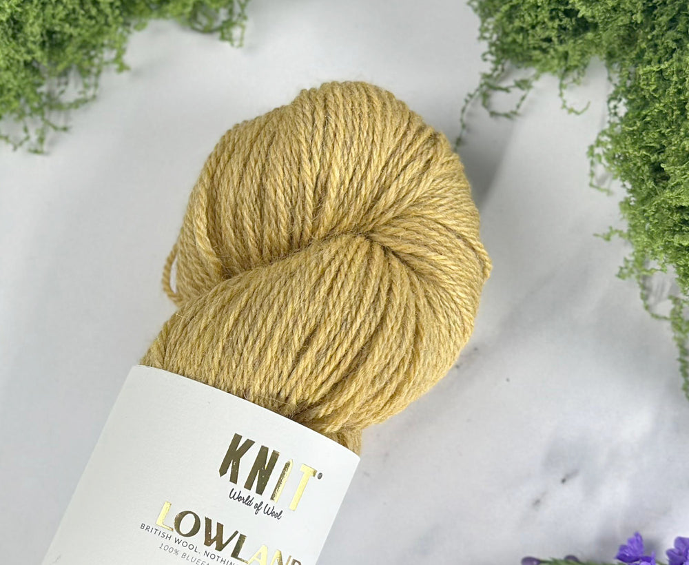 Harvest Yellow Lowland DK Yarn