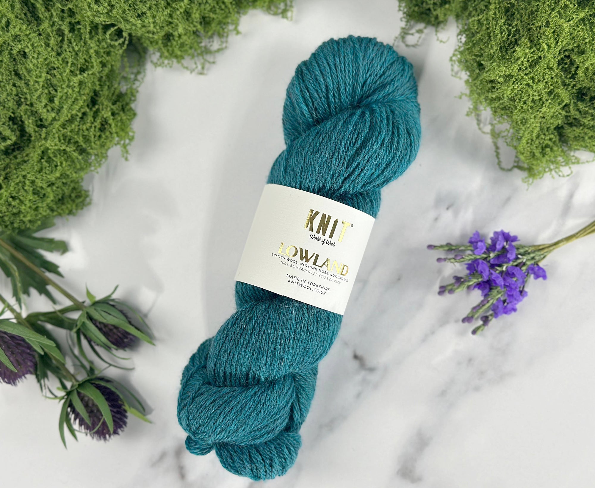 Damselfly Blue Lowland DK Yarn