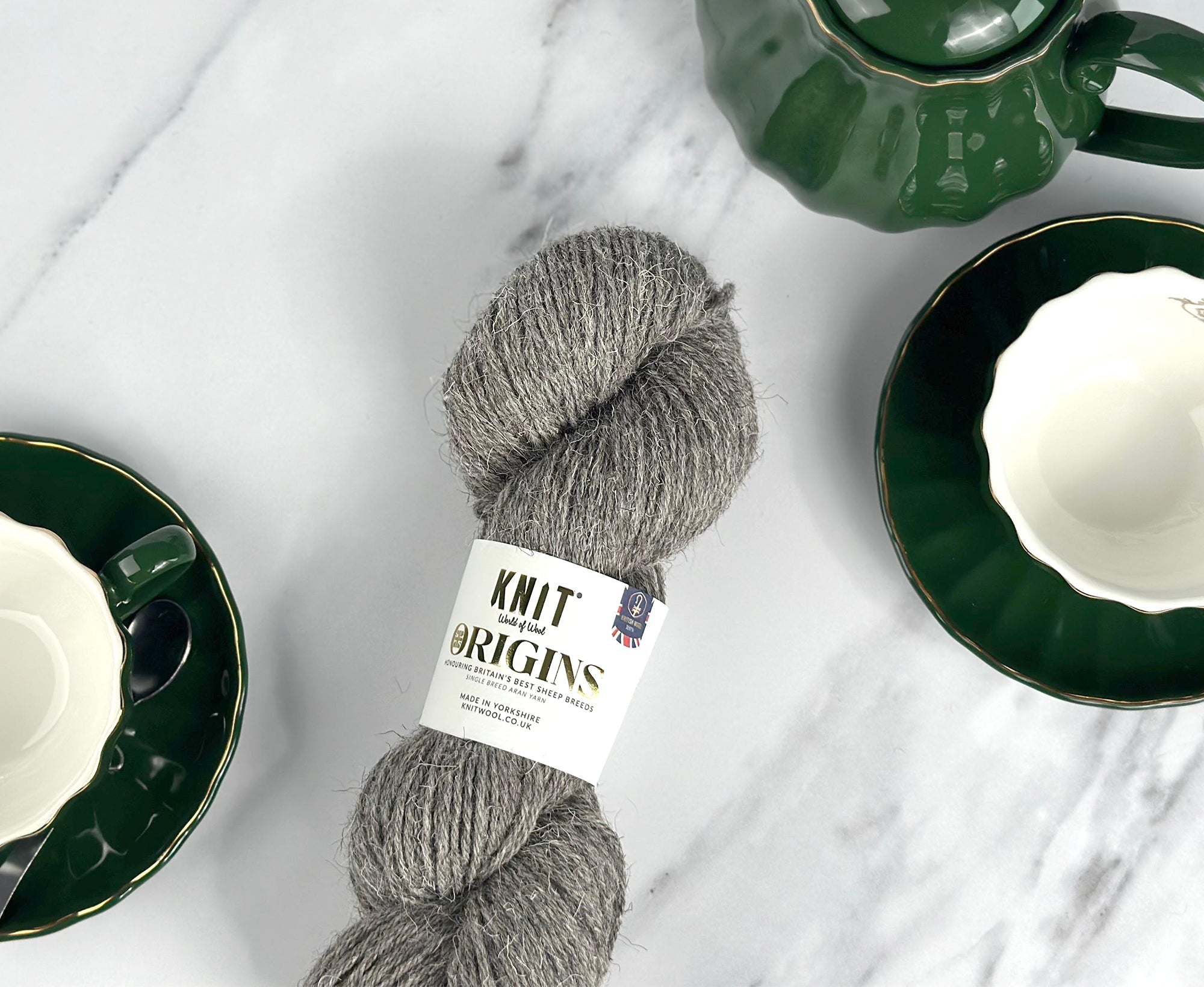 Light Grey Herdwick Origins Aran Yarn Yarn World Of Wool