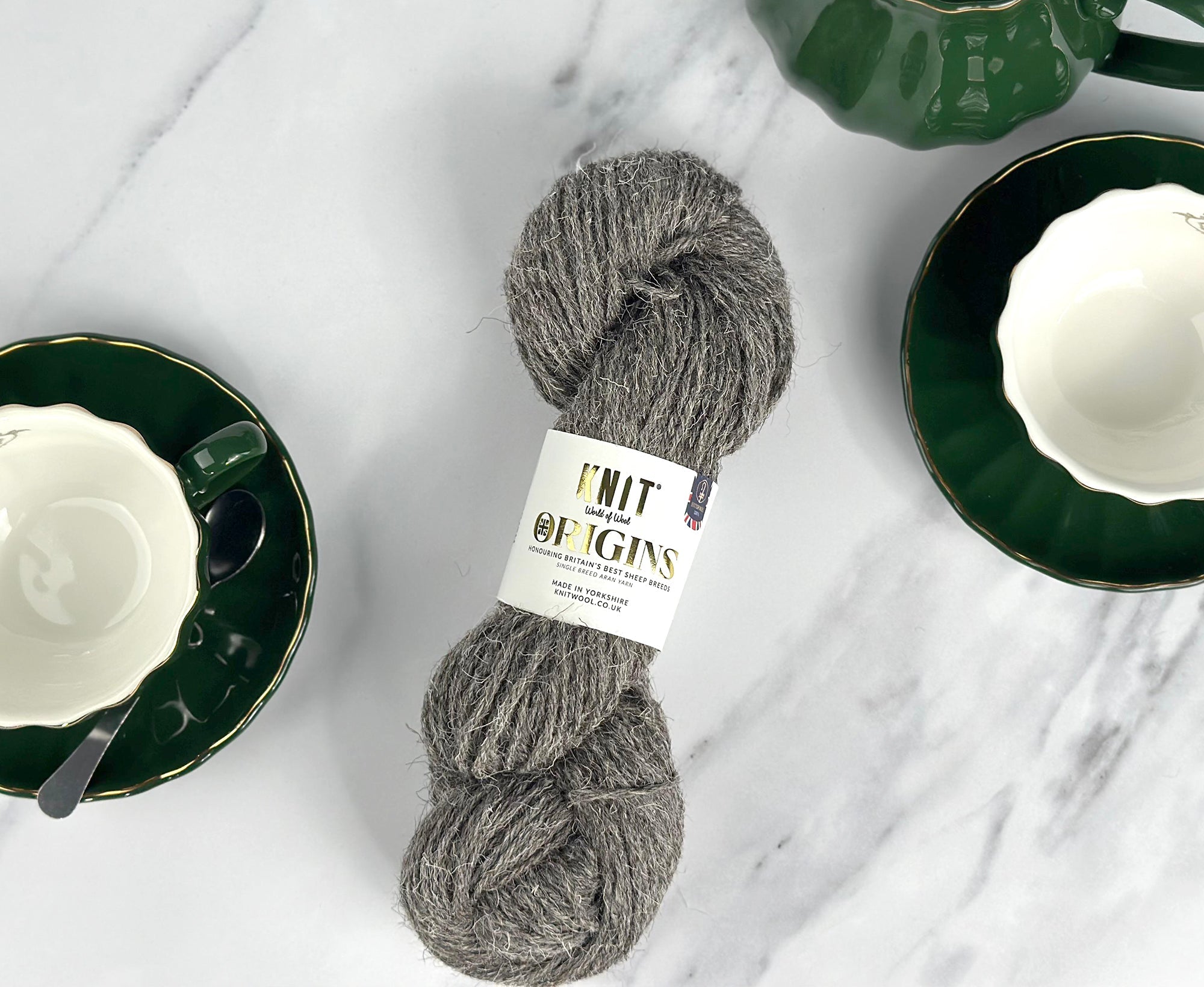 Dark Grey Herdwick Origins Aran Yarn Yarn World Of Wool