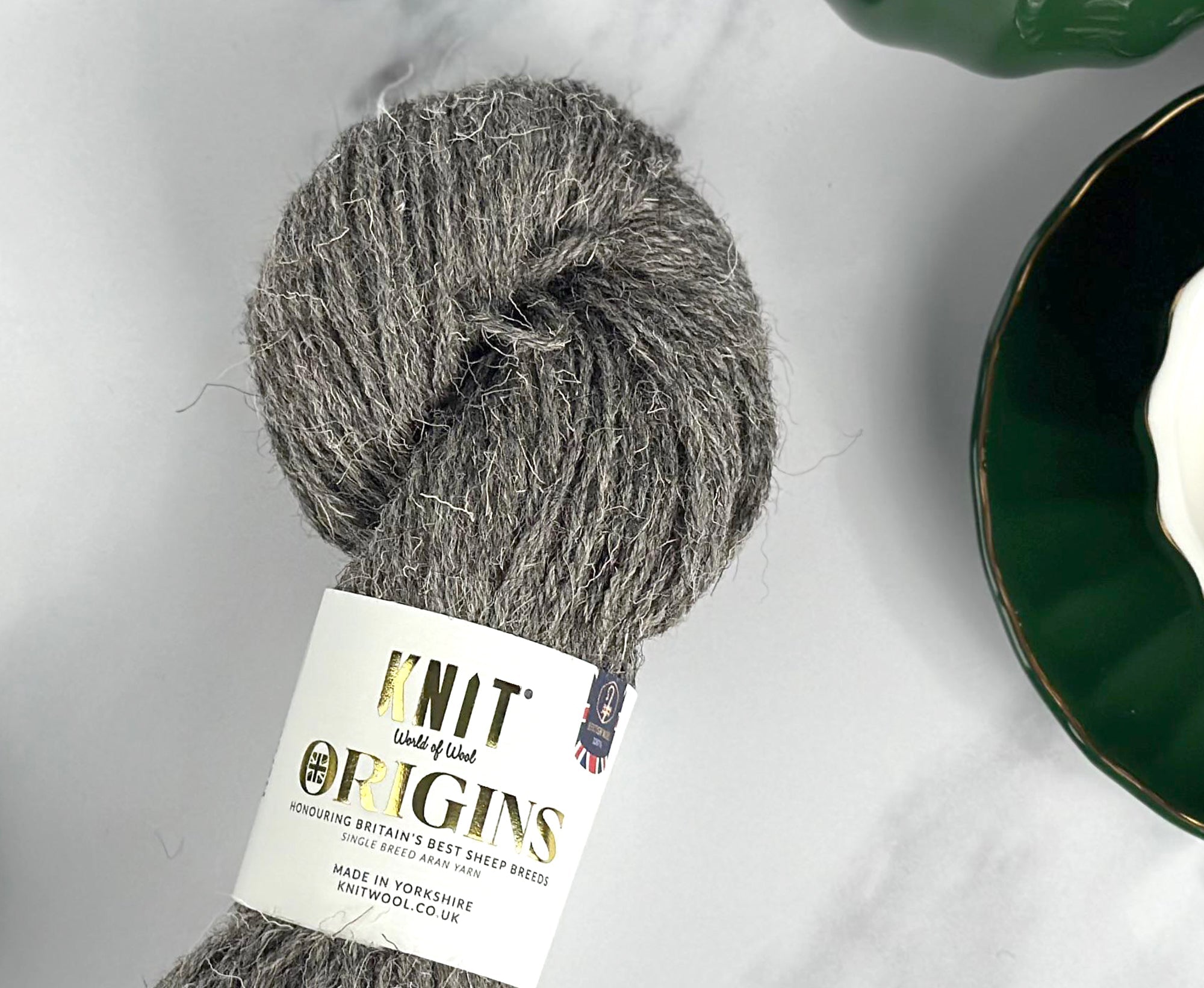Dark Grey Herdwick Origins Aran Yarn Yarn World Of Wool