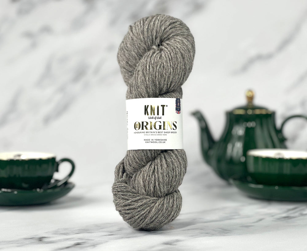 Grey Jacob Origins Aran Yarn