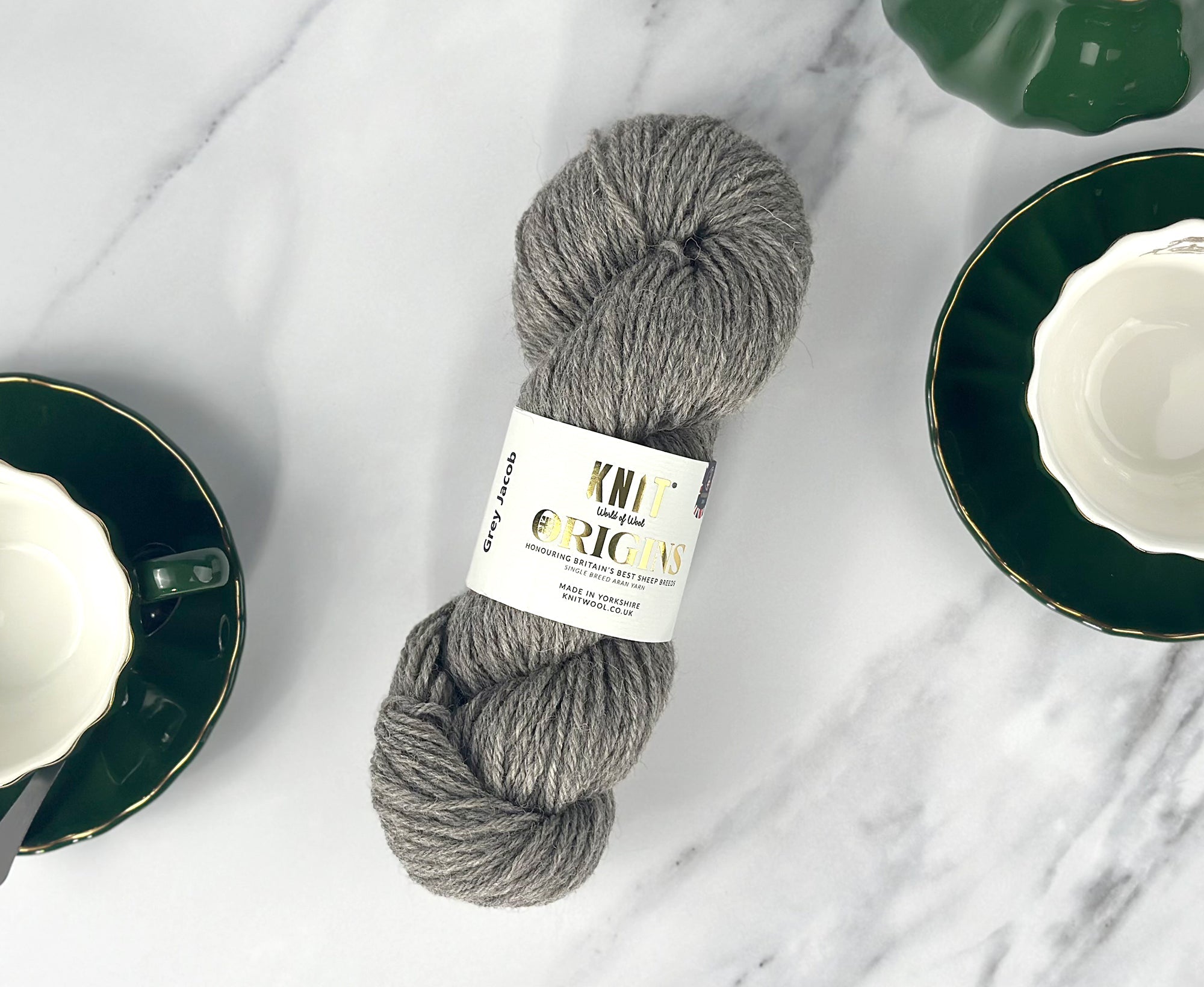 Grey Jacob Origins Aran Yarn