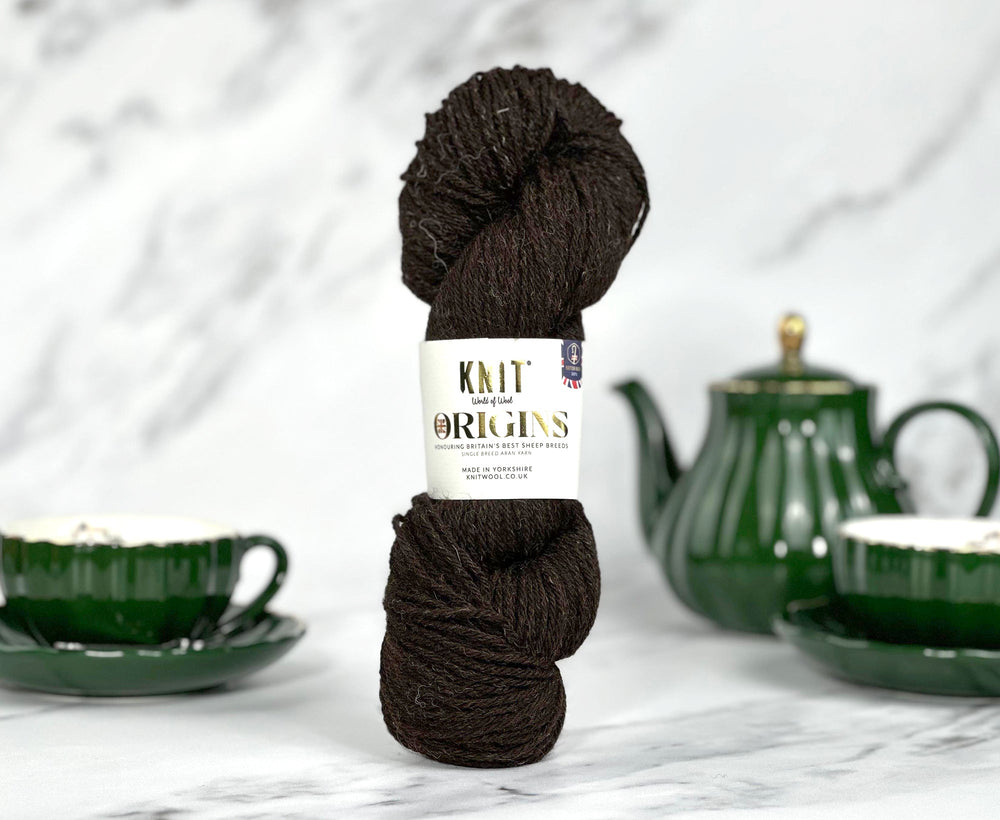 Black Jacob Origins Aran Yarn Yarn World Of Wool