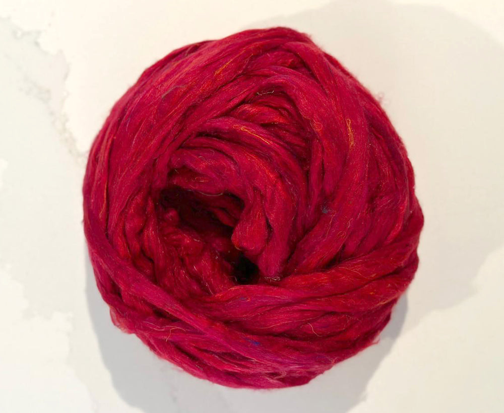 Sari Silk Rosette