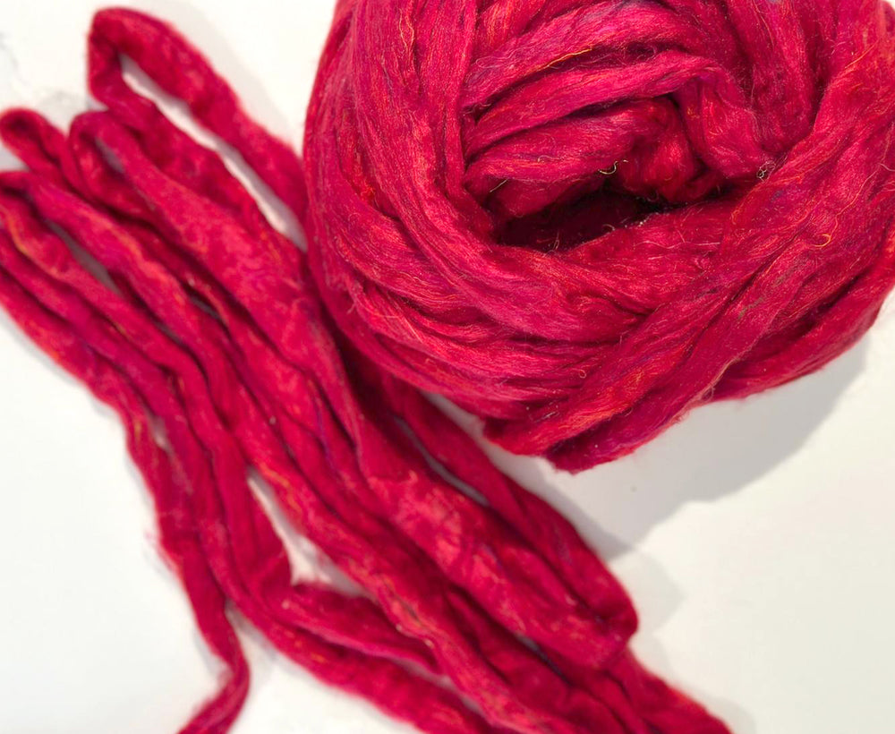 Sari Silk Rosette