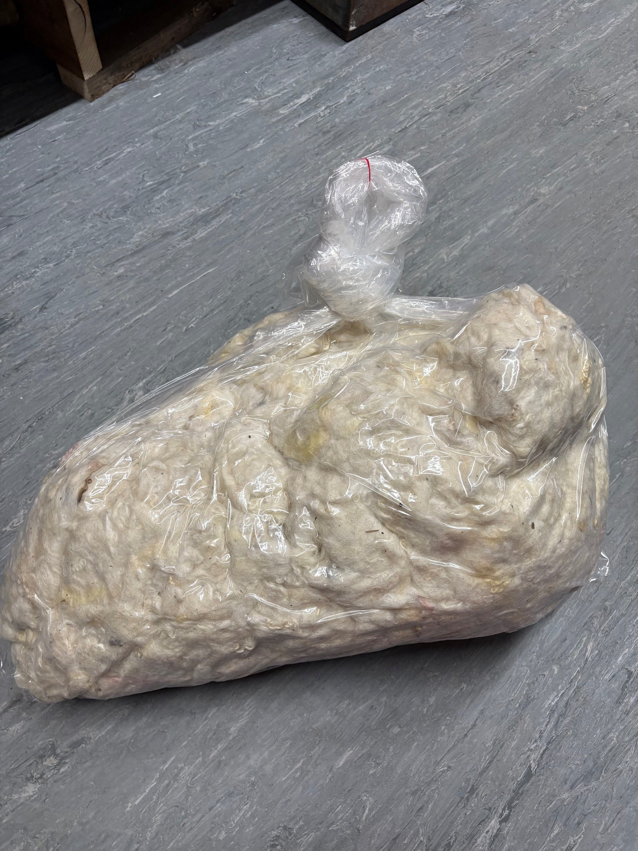 Scoured Wensleydale Fleecewool (3.3kg)