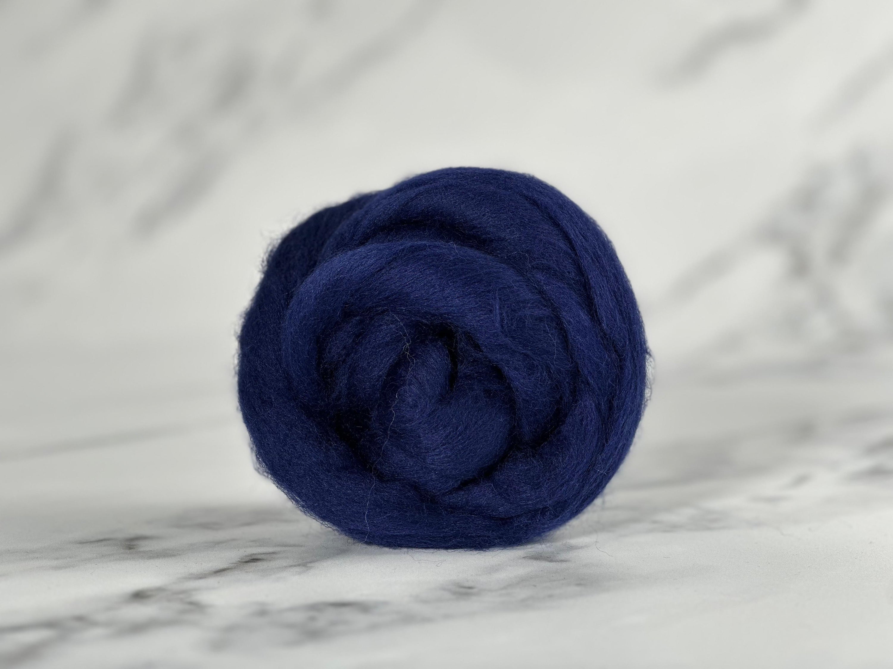 Imperial Blue Cheviot Blends World Of Wool