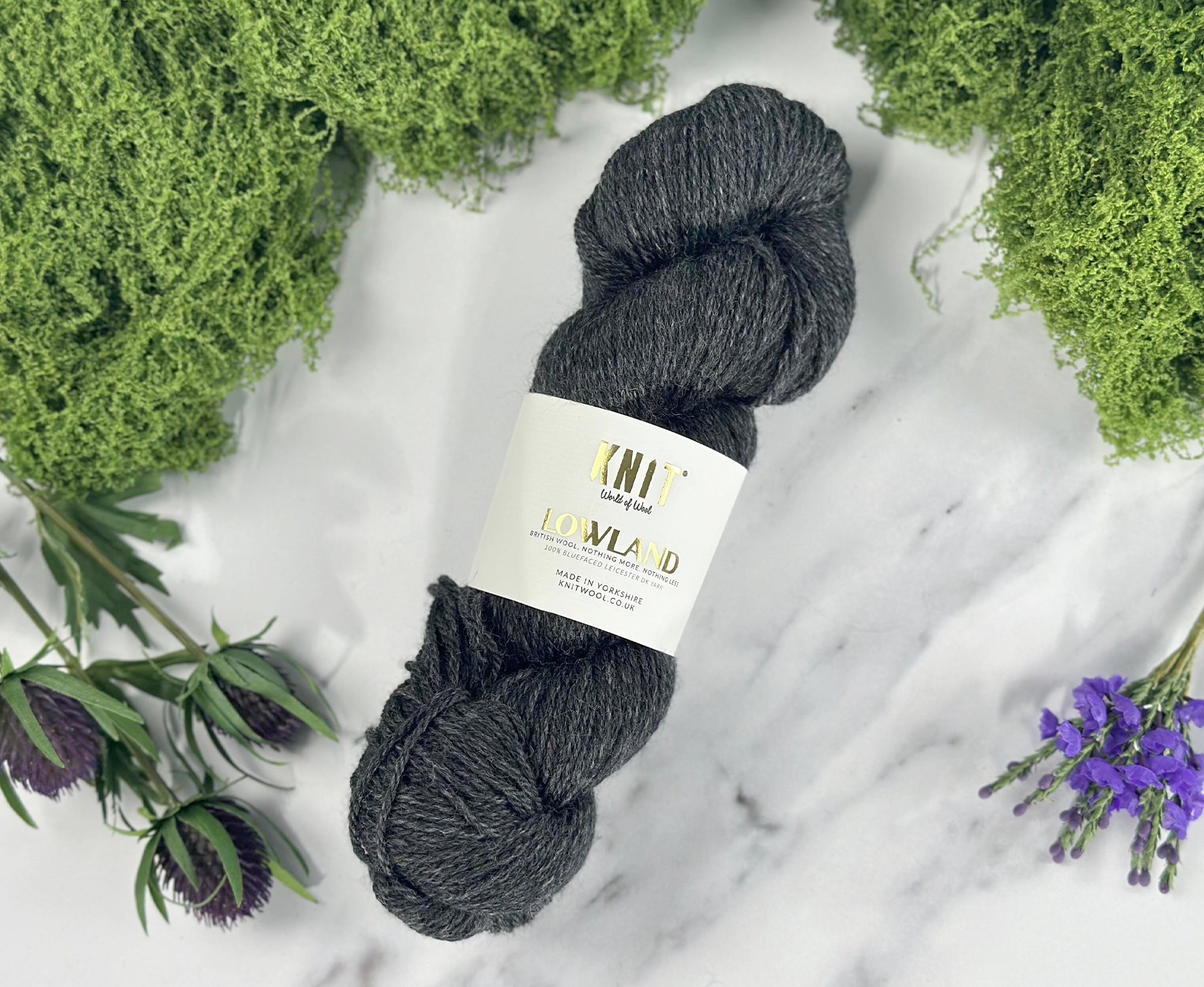 Coalpit Black Lowland DK Yarn