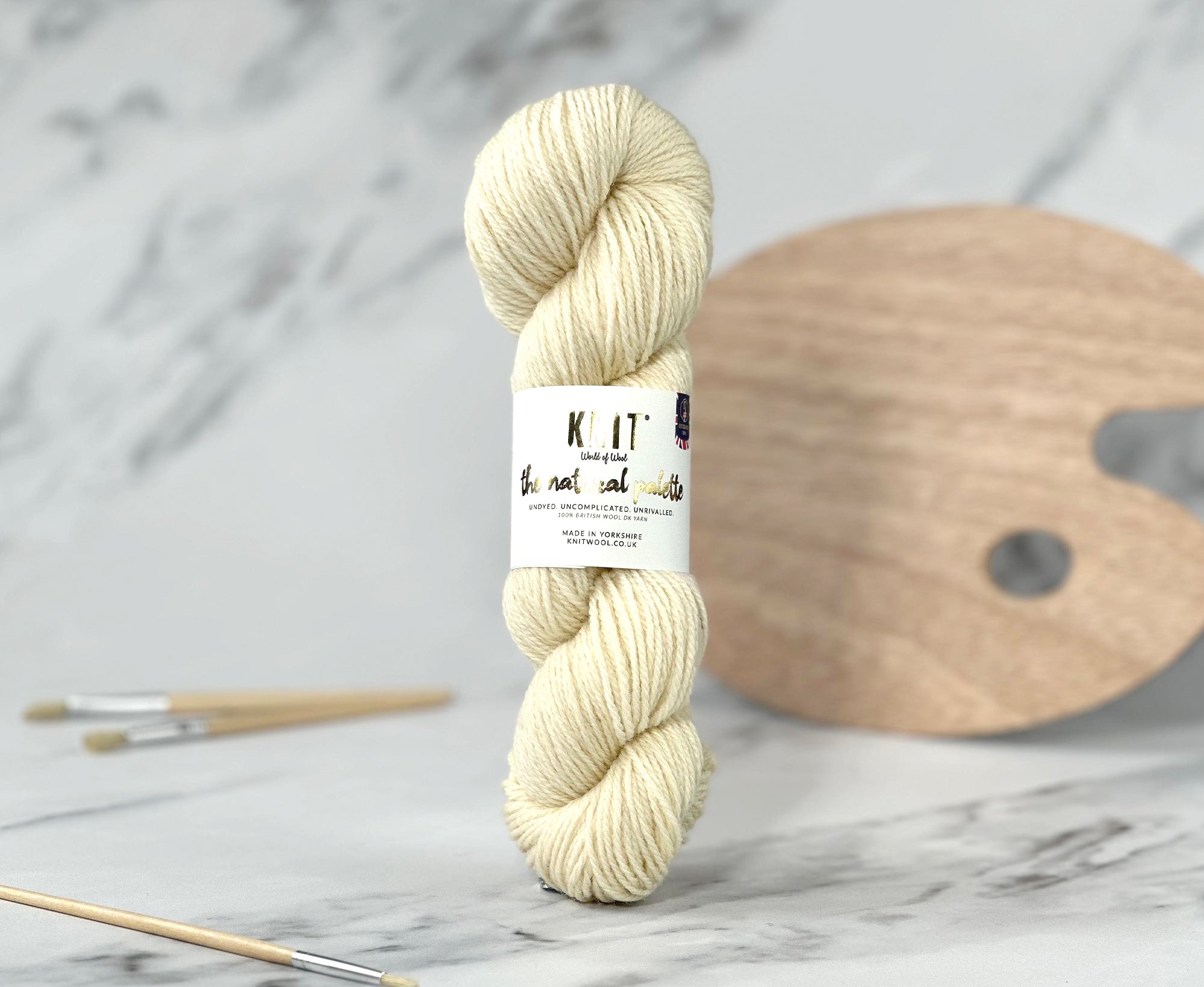 White Natural Palette DK Yarn