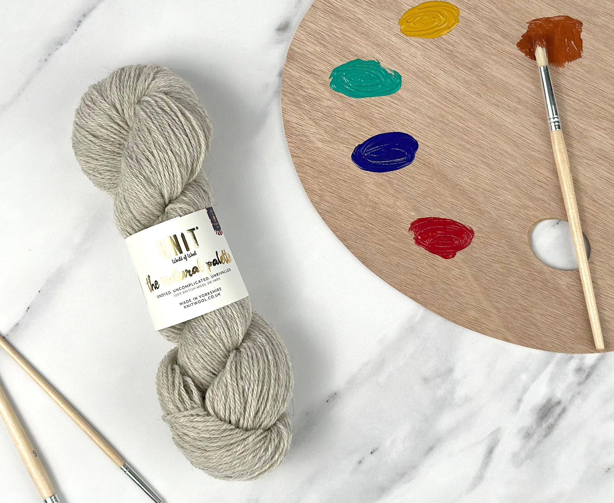 Alabaster Natural Palette DK Yarn