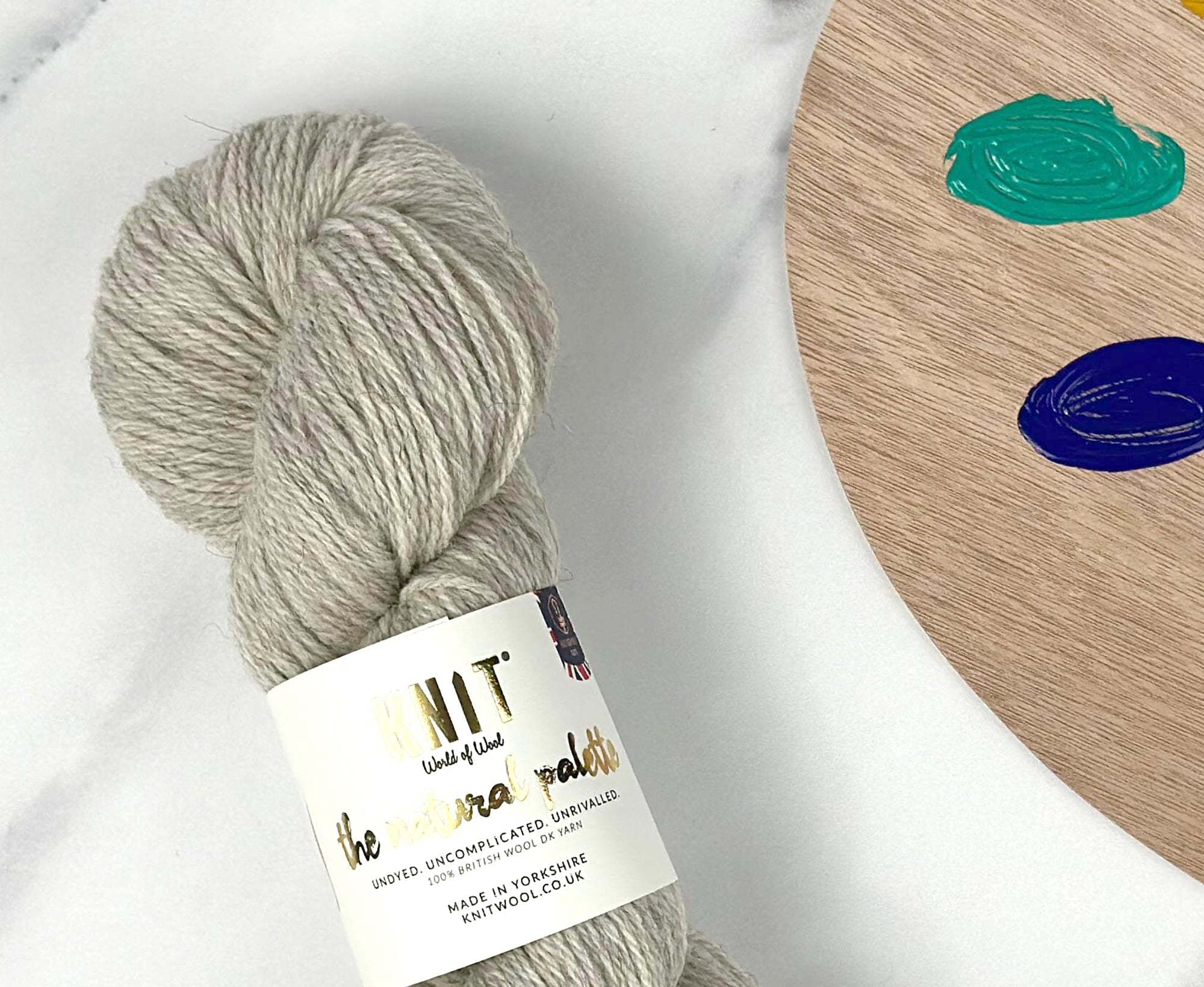 Alabaster Natural Palette DK Yarn