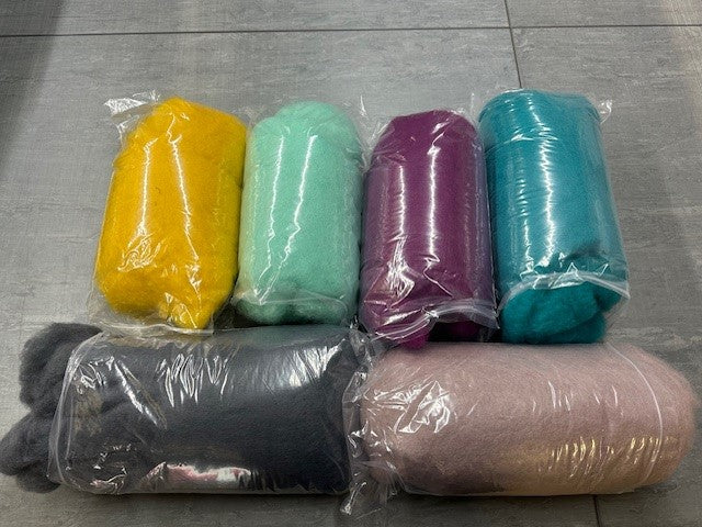 Carded Batt Bundle 5kg