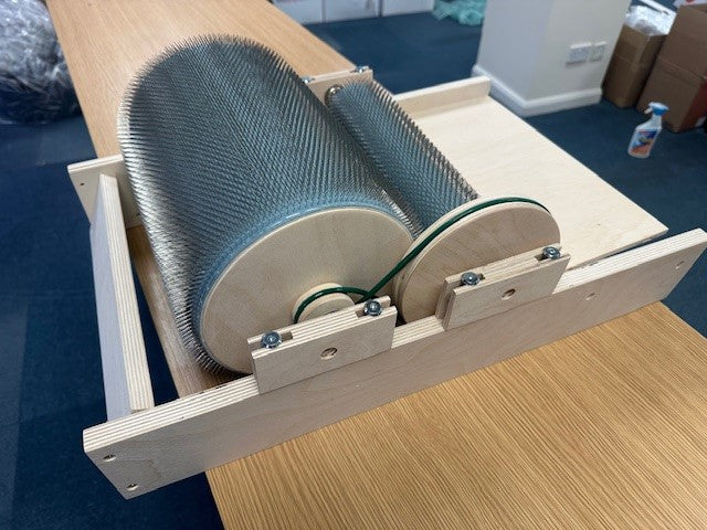 Wide Drum Carder Damaged