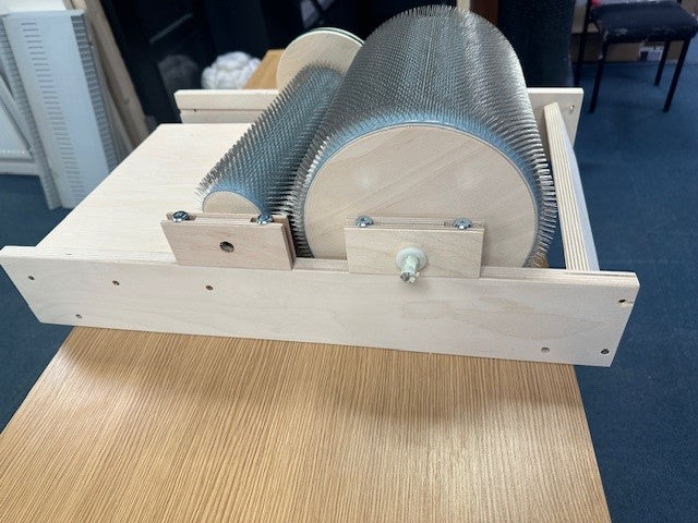 Wide Drum Carder Damaged