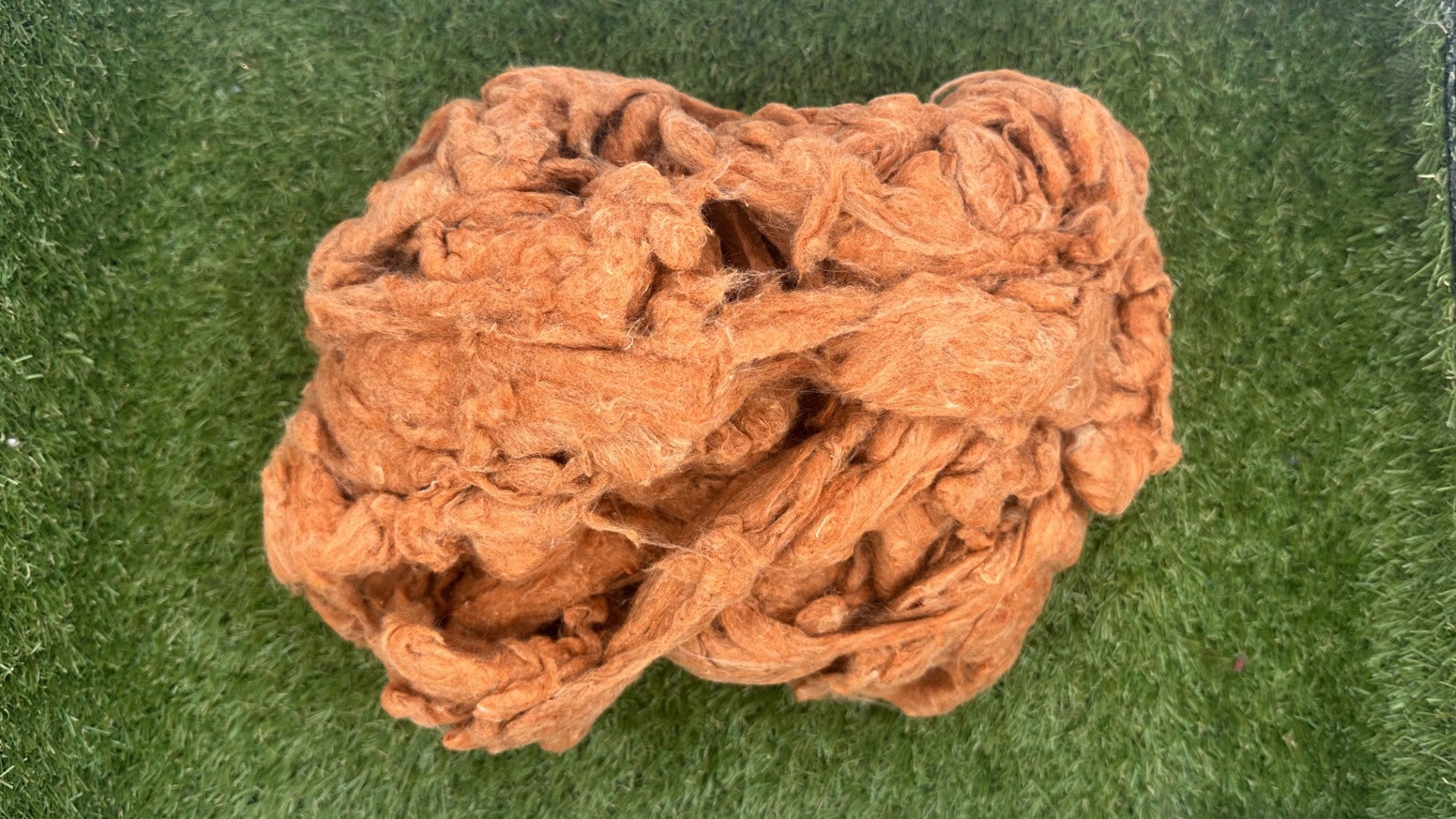 Tan Tussah Silk Noil